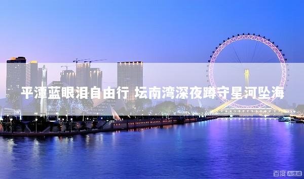 平潭蓝眼泪自由行 坛南湾深夜蹲守星河坠海