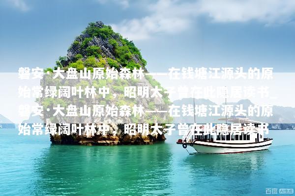 磐安·大盘山原始森林——在钱塘江源头的原始常绿阔叶林中，昭明太子曾在此隐居读书_磐安·大盘山原始森林——在钱塘江源头的原始常绿阔叶林中，昭明太子曾在此隐居读书